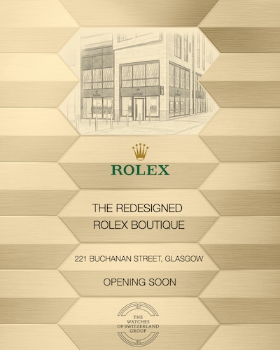 Rolex Boutique Glasgow - Opening Soon image