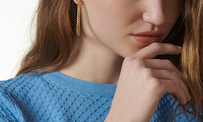 Shop Fope Essential Collection. Image of model wearing Essential earrings image