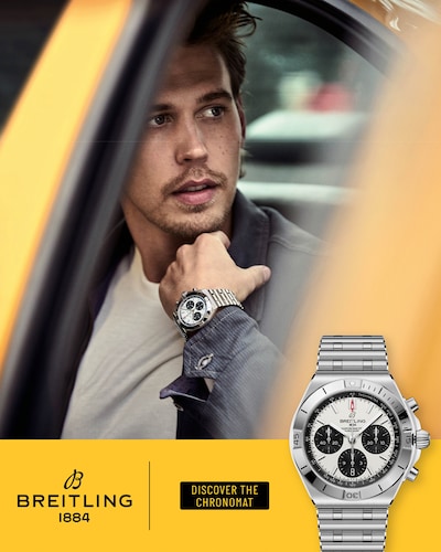 Breitling Austin Banner with text Discover The Chornomat image
