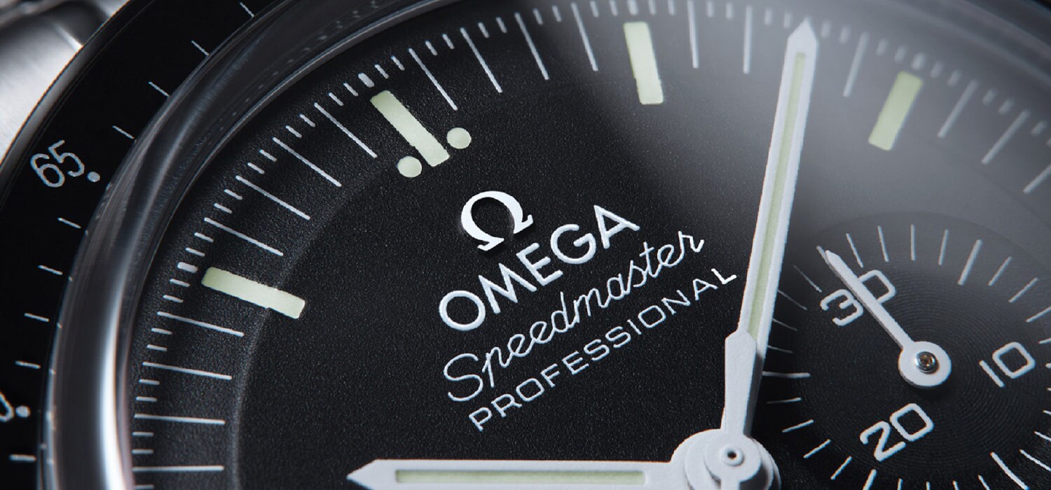 Omega Speedmaster Moonwatch Close Up