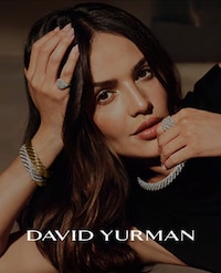 Image of david yurman model wearing mixed jewellery - tap to shop david yurman jewellery image