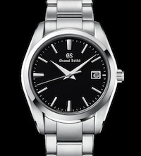 Grand Seiko Mens Dial Black face Watch image