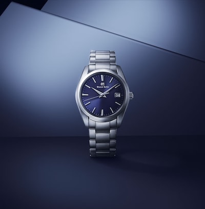 Grand Seiko Heritage Blue Quartz watch image