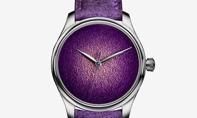 H. Moser & Cie purple dial endeavour watch. Tap to shop collection image
