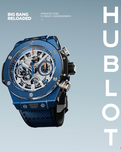 Hublot Big Bang Reloaded Watch Manufacture Flyback Chronograph watch banner image