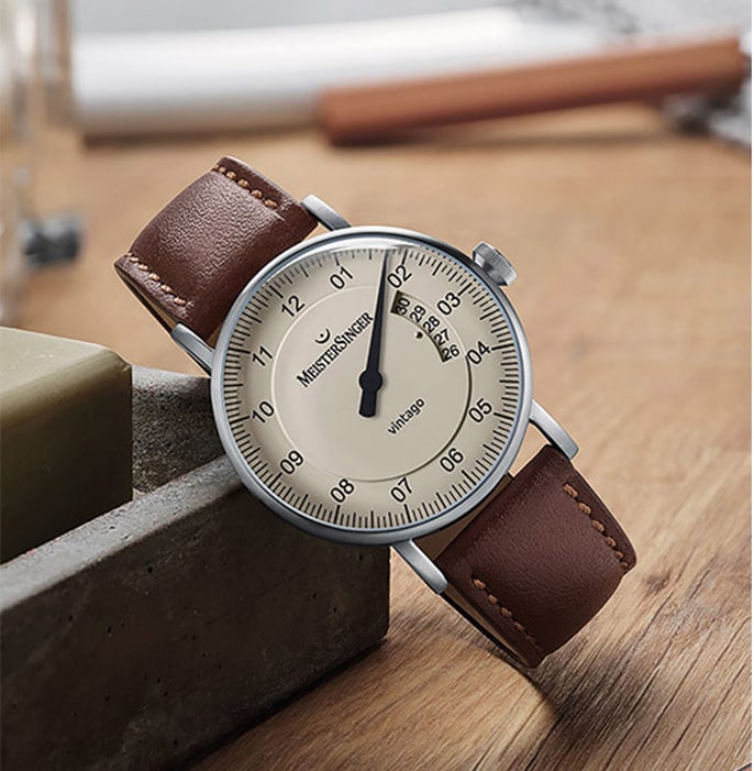 meistersinger vintago watch collection 2020 at mappin & webb