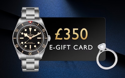 RECEIVE A FREE GIFT CARD WORTH UP TO £350 WHEN PURCHASING SELECTED WATCHES and engagement rings image