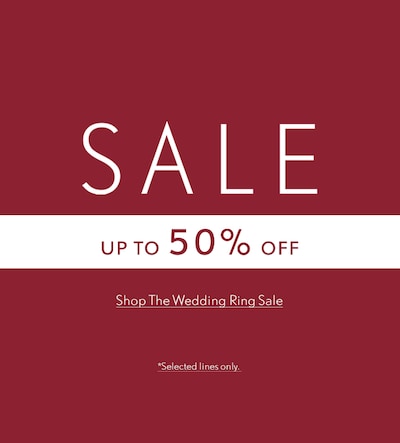 Up to 50% off on Wedding Rings on Mappin & Webb image