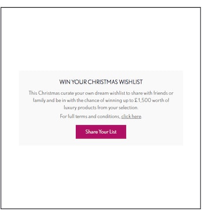 Share your Wishlist image
