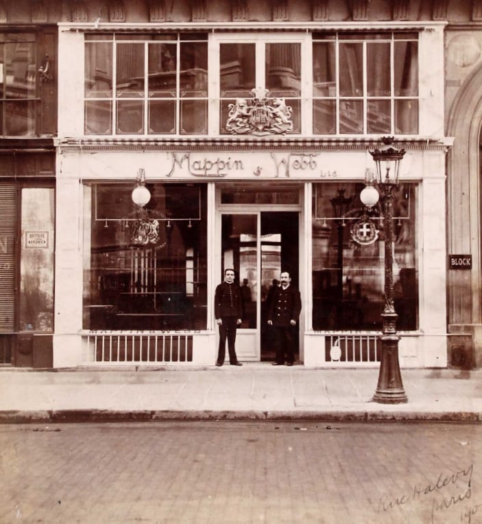 Historic Image of a Mappin & Webb Boutique
