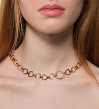 Repossi necklace on female model Tap to shop Repossi necklaces image