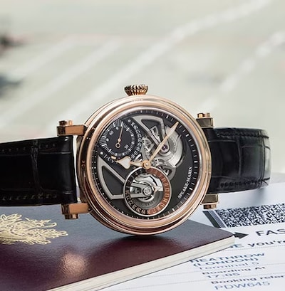 Speake Marin Rose Gold Watch image