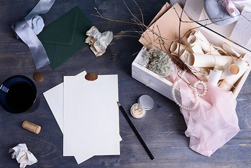 Planning materials for your big day